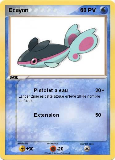 Pokemon Ecayon