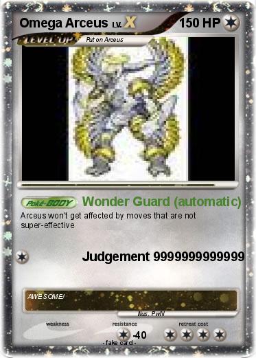 Pokemon Omega Arceus