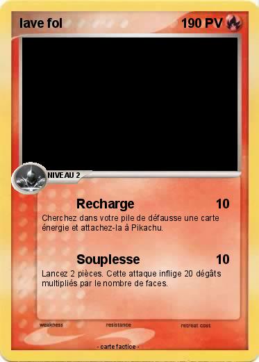 Pokemon lave fol