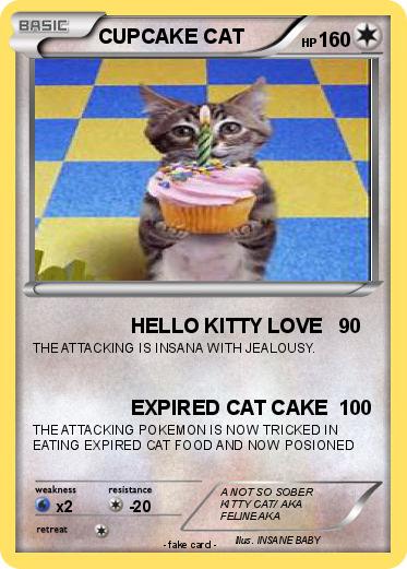 Pokemon CUPCAKE CAT