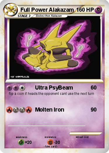 Pokemon Full Power Alakazam
