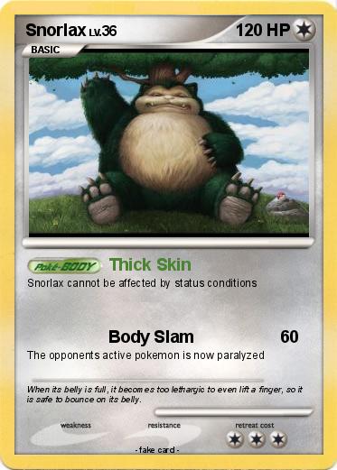 Pokemon Snorlax