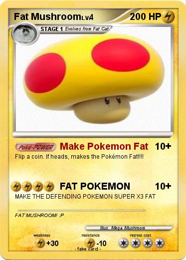 Pokemon Fat Mushroom