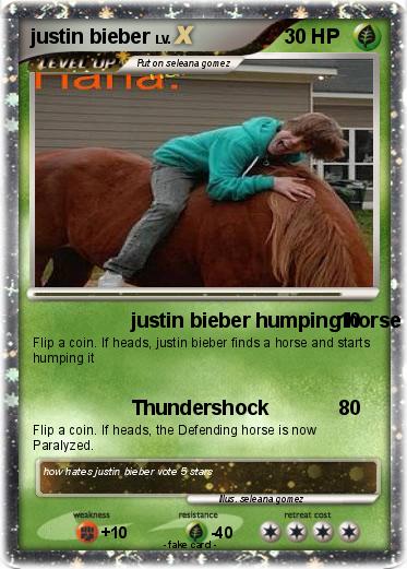 Pokemon justin bieber