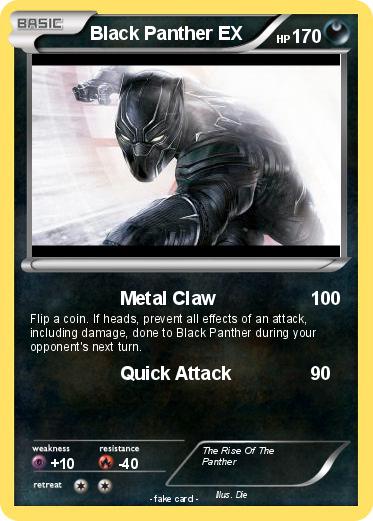 Pokemon Black Panther EX