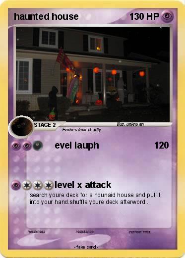 Pokemon haunted house