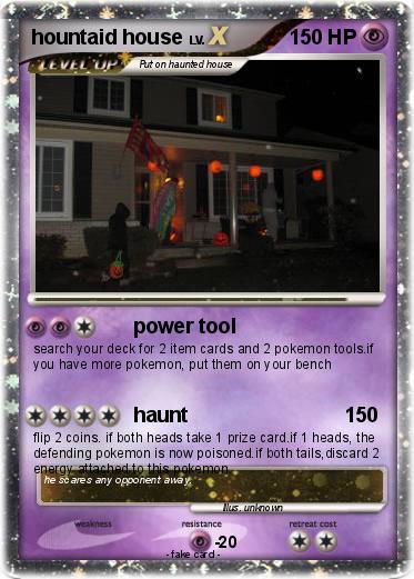 Pokemon hountaid house