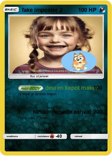 Pokemon fake imposter 2