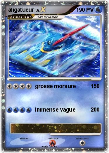 Pokemon aligatueur