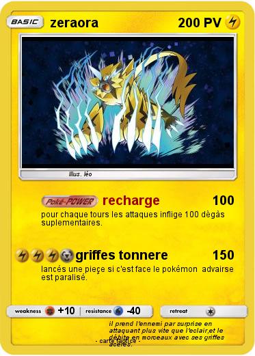 Pokemon zeraora