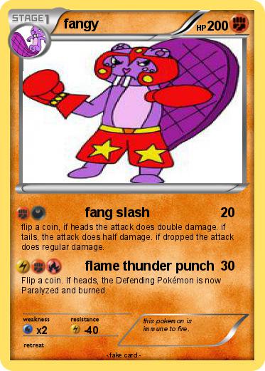 Pokemon fangy