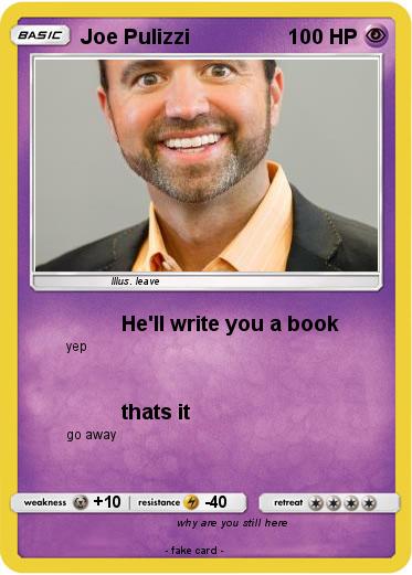 Pokemon Joe Pulizzi