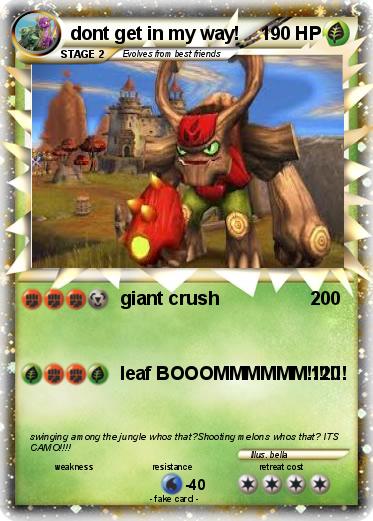 Pokemon dont get in my way!