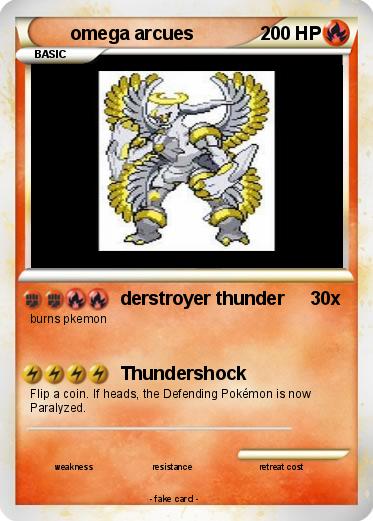 Pokemon omega arcues