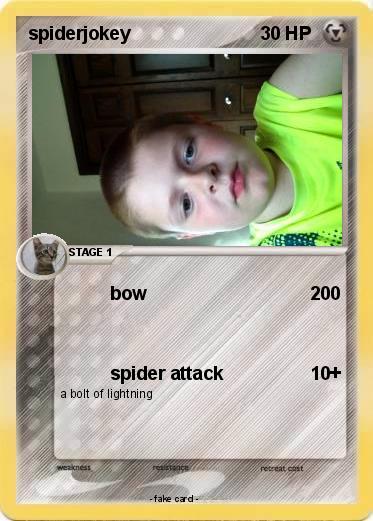 Pokemon spiderjokey