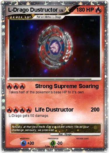 Pokemon L-Drago Dustructor