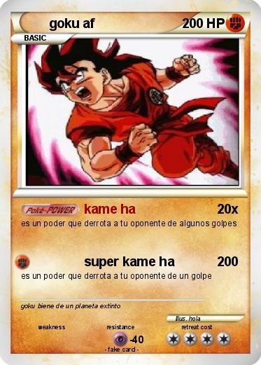 Pokemon goku af
