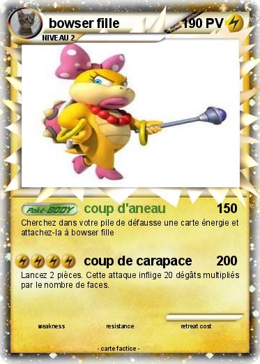 Pokemon bowser fille
