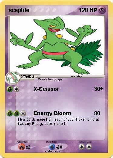 Pokemon sceptile