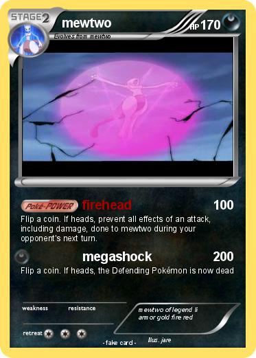 Pokemon mewtwo