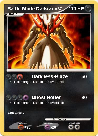 Pokemon Battle Mode Darkrai