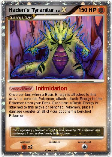 Pokemon Haden's Tyranitar