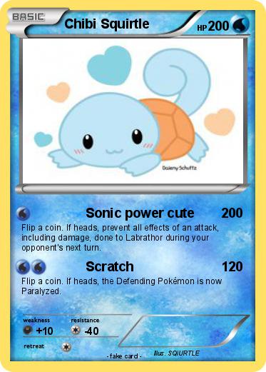 Pokemon Chibi Squirtle