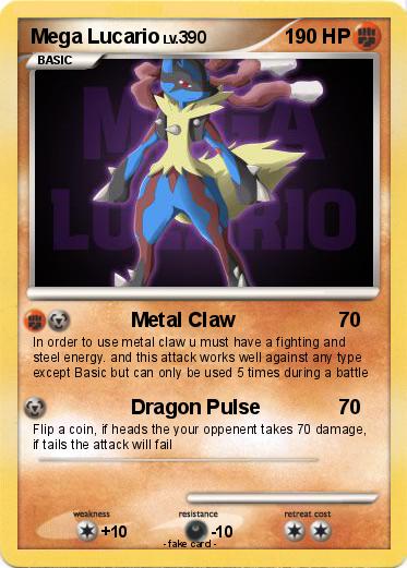 Pokemon Mega Lucario