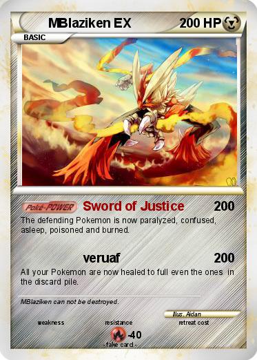 Pokemon MBlaziken EX