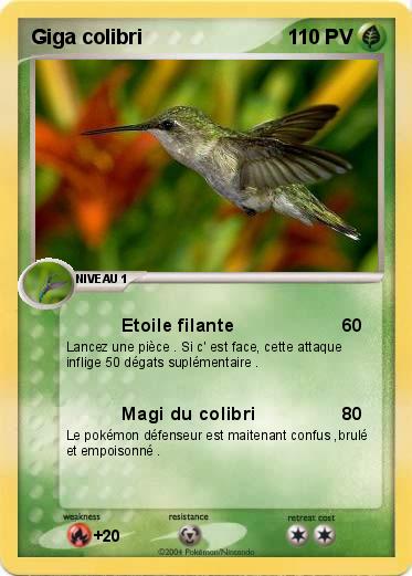 Pokemon Giga colibri