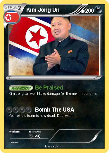 Pokemon Kim Jong Un