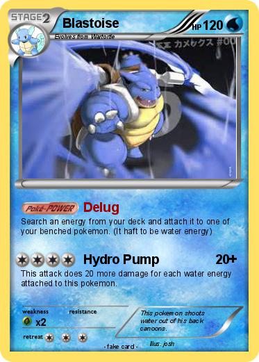 Pokemon Blastoise