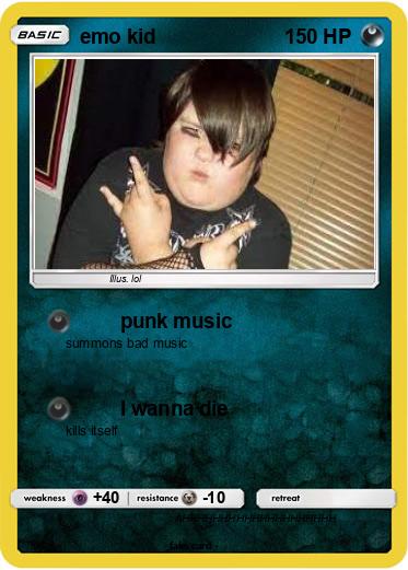 Pokemon emo kid