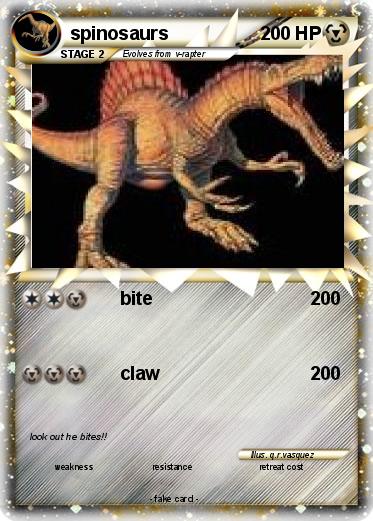 Pokemon spinosaurs