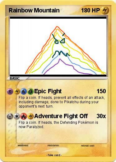 Pokemon Rainbow Mountain