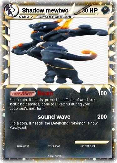Pokemon Shadow mewtwo