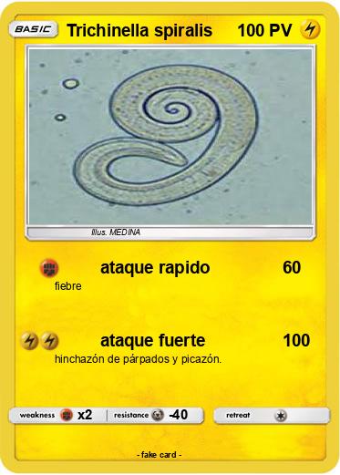 Pokemon Trichinella spiralis