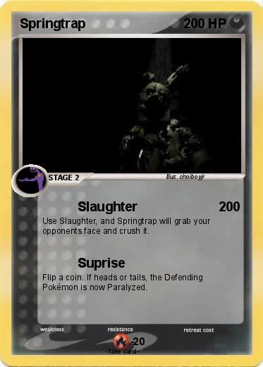 Pokemon Springtrap