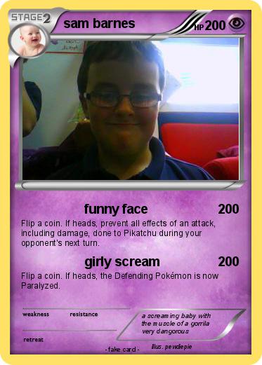 Pokemon sam barnes