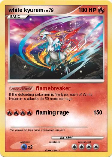Pokemon white kyurem