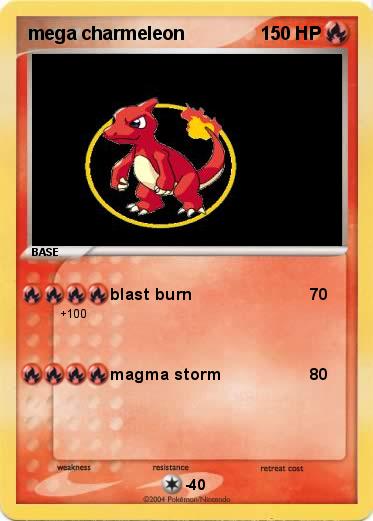 Pokemon mega charmeleon