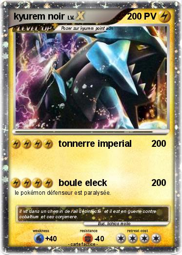 Pokemon kyurem noir