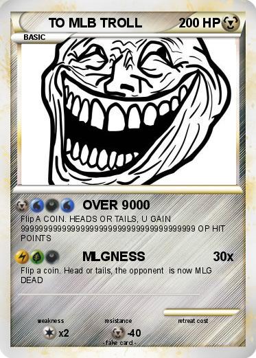 Pokemon TO MLB TROLL