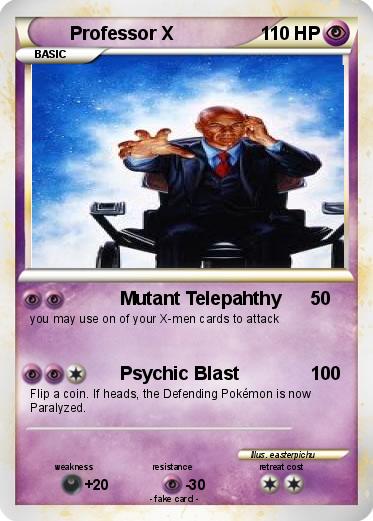 Pokemon Professor X