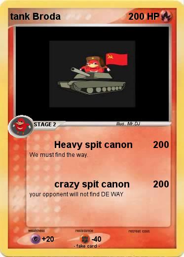 Pokemon tank Broda