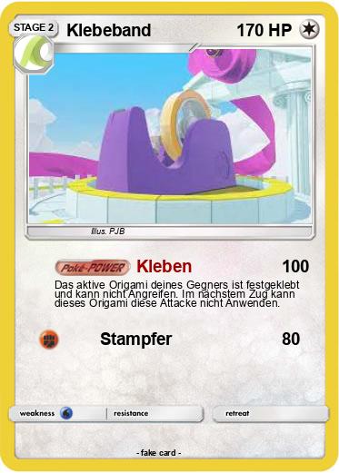 Pokemon Klebeband