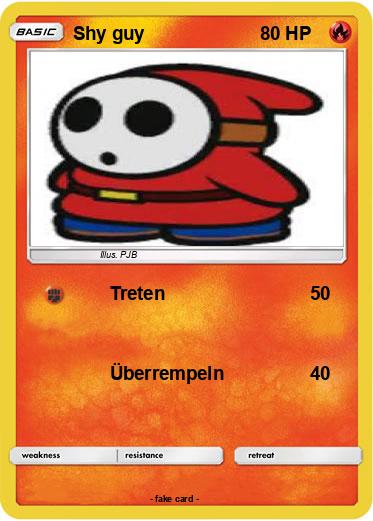 Pokemon Shy guy