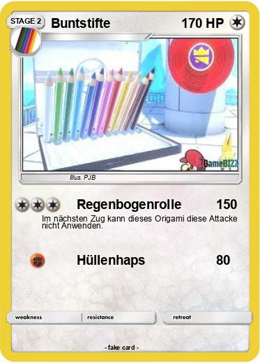 Pokemon Buntstifte