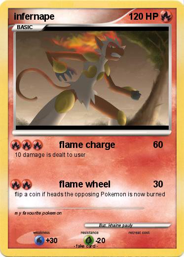 Pokemon infernape