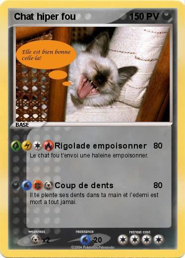 Pokemon Chat hiper fou